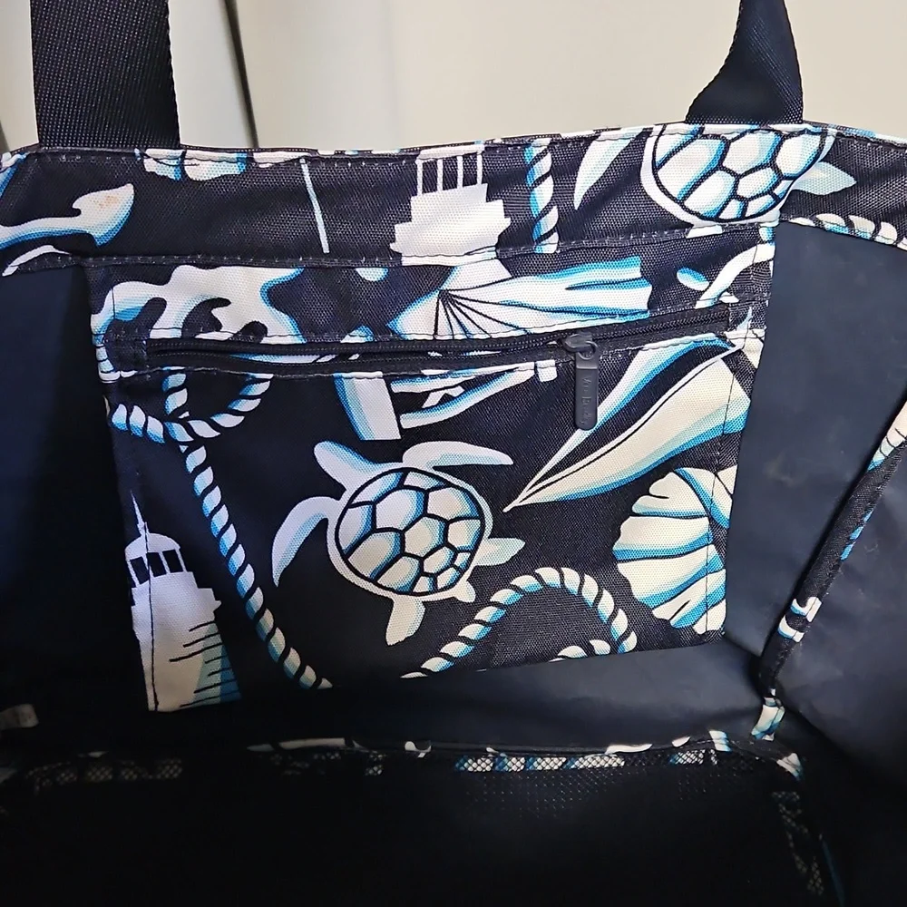 Vera Bradley Lighten Up Beach Tote - Picture 8 of 8